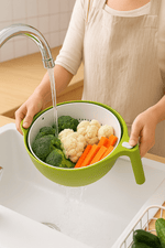 Load image into Gallery viewer, 360 Rotating Vegetable Strainer - EcoSpark Innovations
