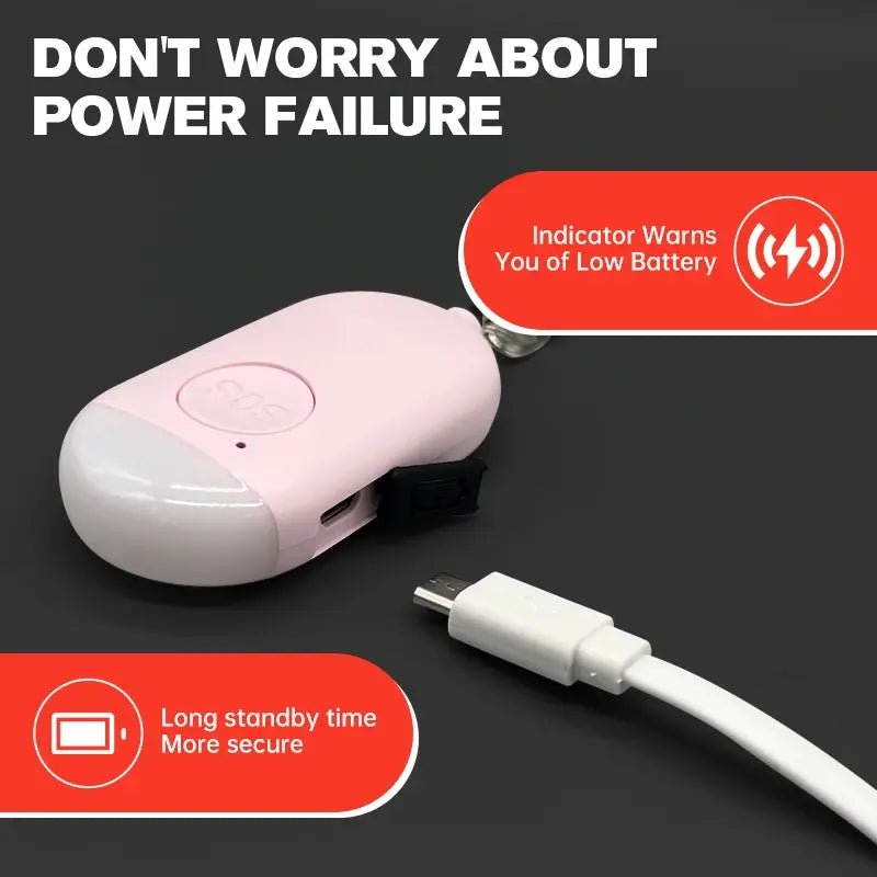 SOS Keychain Alarm.